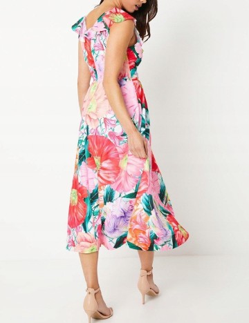 Rochie medie model PETITE Coast, floral