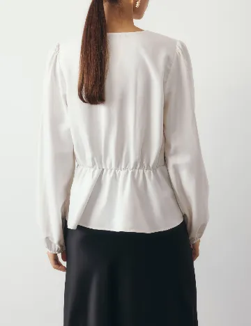 Bluza Reserved, alb