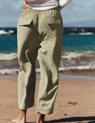 Pantaloni Zara, verde