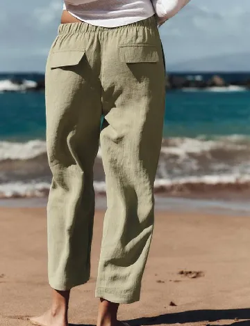 Pantaloni Zara, verde