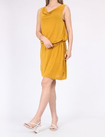 Rochie medie Vero Moda, galben