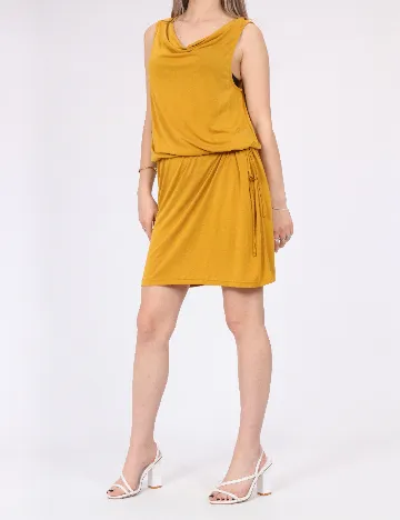 Rochie medie Vero Moda, galben
