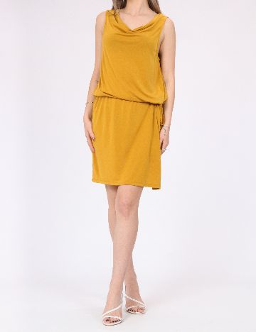 Rochie medie Vero Moda, galben