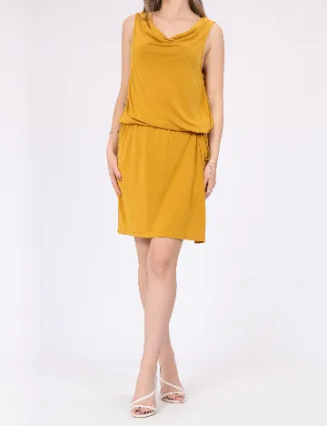 Rochie medie Vero Moda, galben