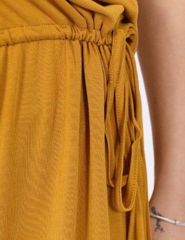 Rochie medie Vero Moda, galben