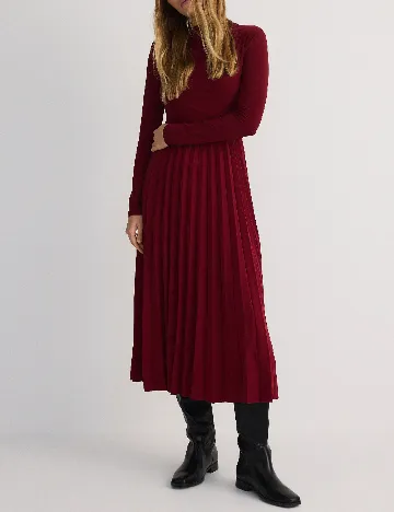 Rochie medie Reserved, rosu