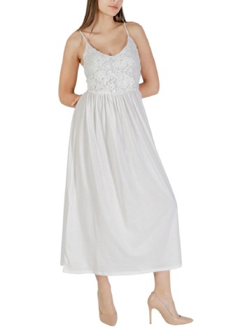 Rochie medie Vero Moda, alb