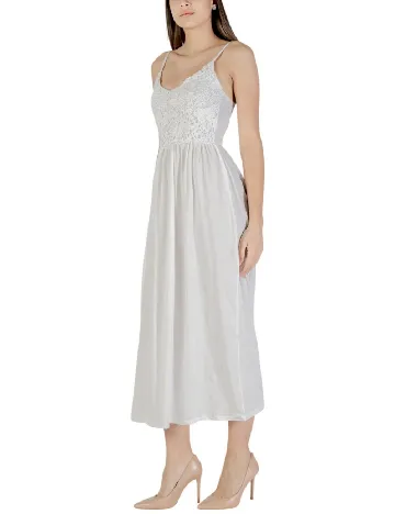 Rochie medie Vero Moda, alb