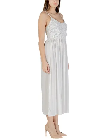 Rochie medie Vero Moda, alb