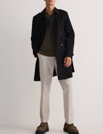 Trench Reserved, negru