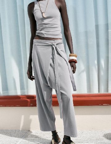 Pantaloni Zara, gri