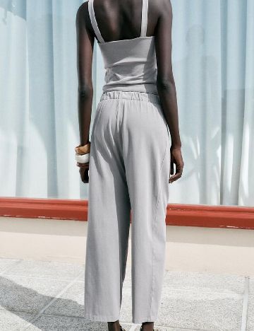 Pantaloni Zara, gri