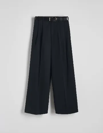 Pantaloni Reserved, negru