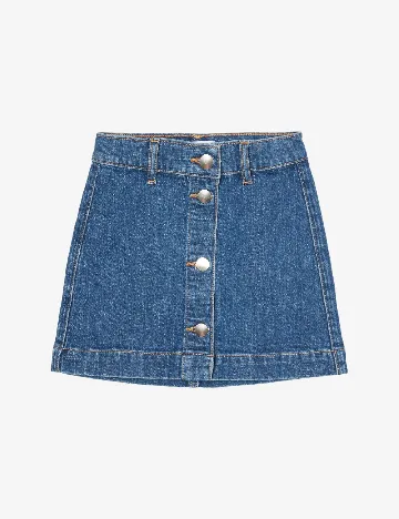 Fusta Vero Moda Kids, albastru Albastru