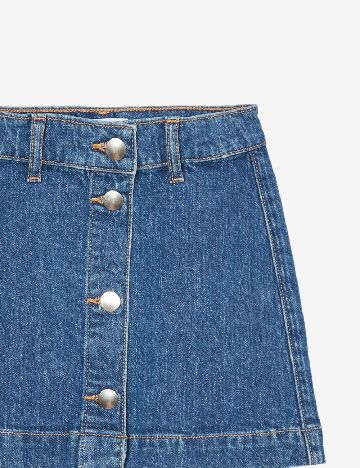 Fusta Vero Moda Kids, albastru