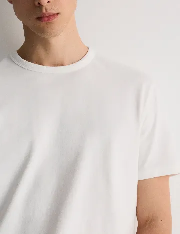 Tricou Reserved, alb