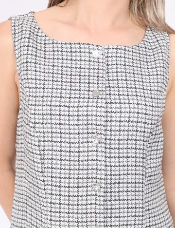 Rochie scurta Vero Moda, gri
