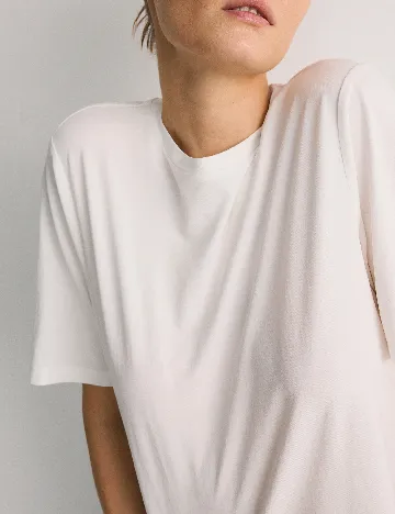 Tricou Reserved, alb