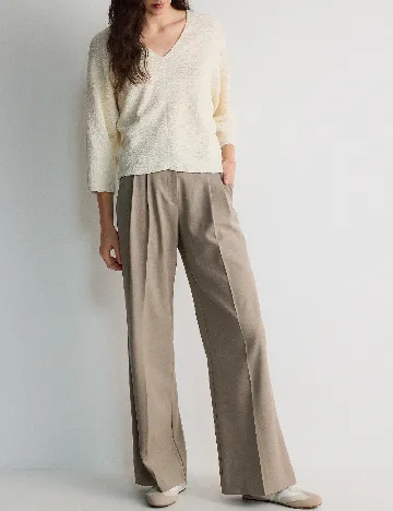 Bluza Reserved, ecru