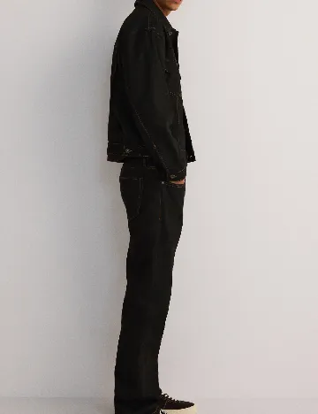Jacheta Oversize Reserved, maro inchis