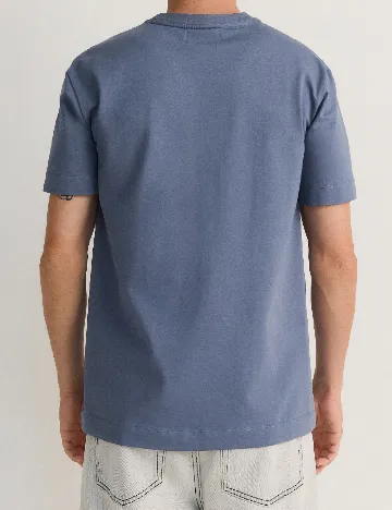 Tricou Reserved, albastru