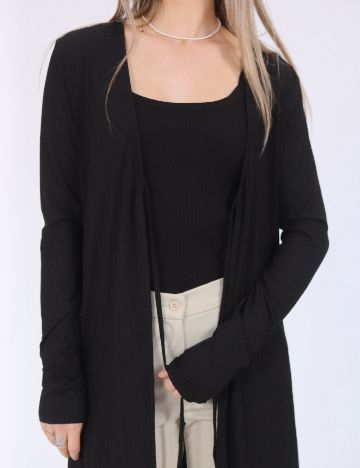 Cardigan Pieces, negru