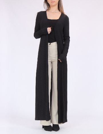 Cardigan Pieces, negru