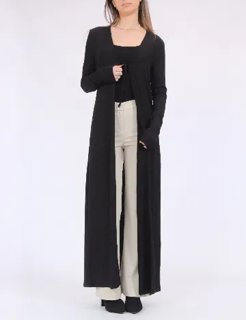 Cardigan Pieces, negru