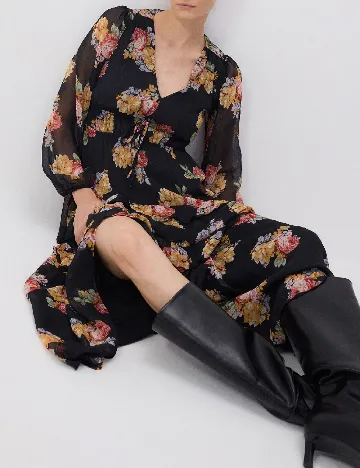 Rochie lunga Reserved, floral print