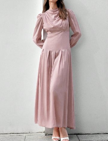 Rochie lunga SHEIN, roz