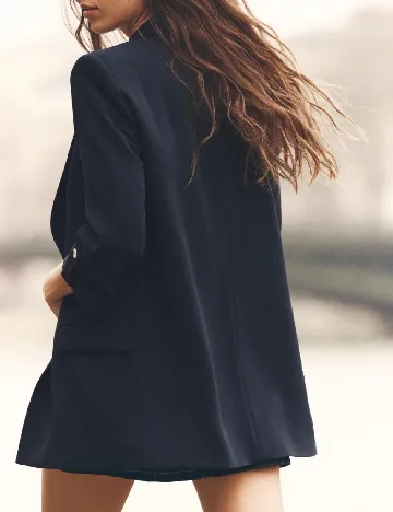 Blazer Zara, bleumarin