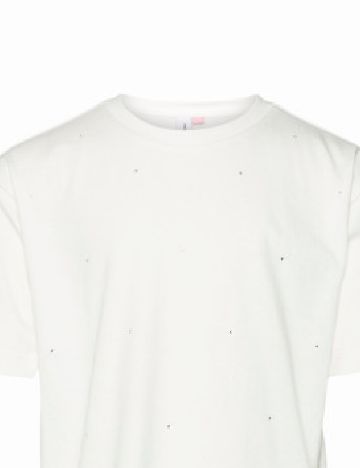 Tricou Vero Moda Kids, alb