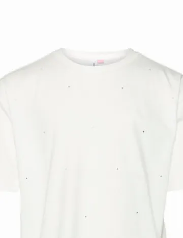 Tricou Vero Moda Kids, alb