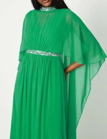 Rochie lunga Coast, verde
