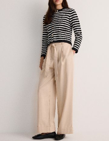 Pantaloni Reserved, bej