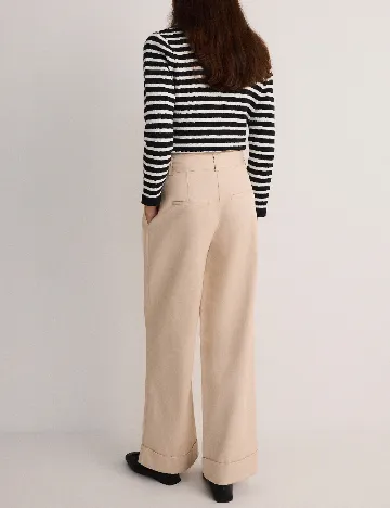 Pantaloni Reserved, bej