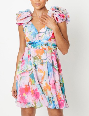 Rochie scurta Coast, mix culori