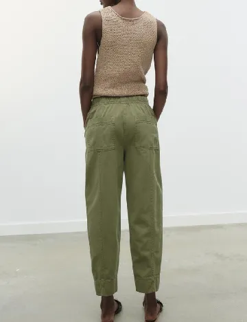 Pantaloni Zara, verde