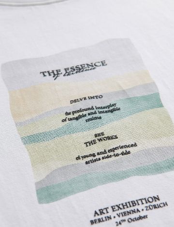 Tricou Reserved, alb