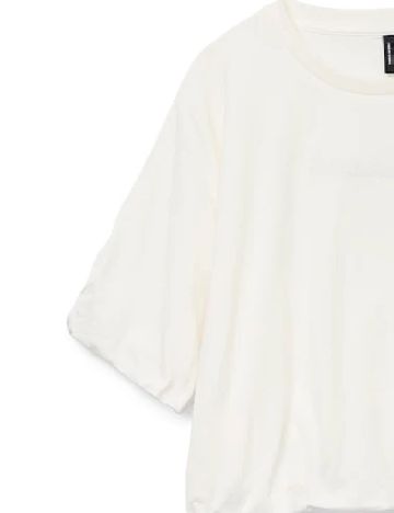 Tricou Vero Moda, ecru