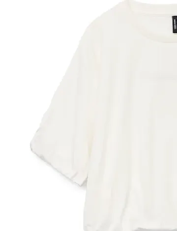 Tricou Vero Moda, ecru