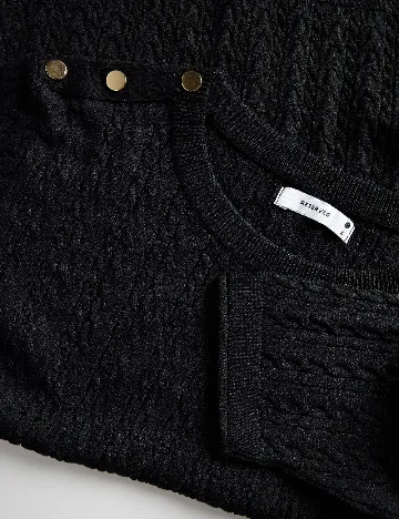 Bluza Reserved, negru