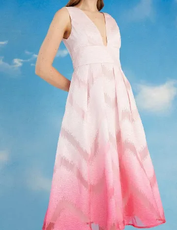 Rochie medie Coast, roz