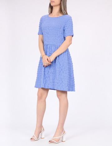 Rochie scurta Pieces, albastru