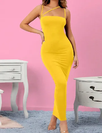 Rochie lunga SHEIN, galben