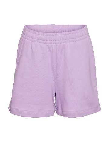 Pantaloni scurti Vero Moda Kids, lila