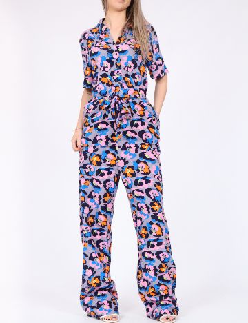 Salopeta Pieces, floral print