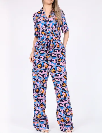 Salopeta Pieces, floral print