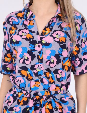 Salopeta Pieces, floral print