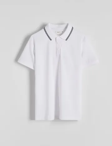Tricou Reserved, alb